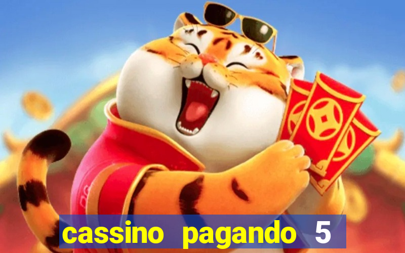 cassino pagando 5 reais no cadastro